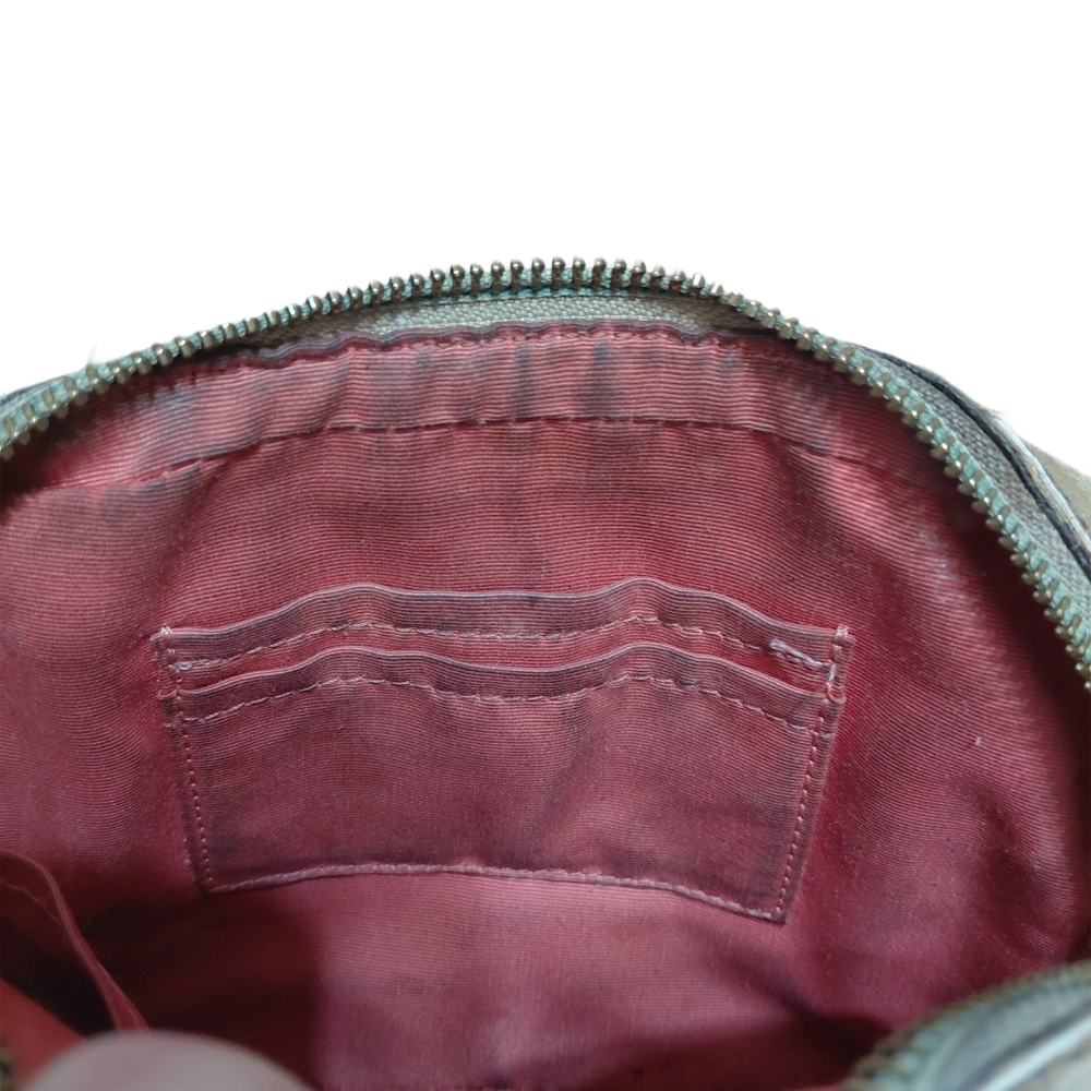 Coach Jaimie Mini Camera Bag Tan Crossbody Bag with Wild Strawberry Design - Picture 9 of 16
